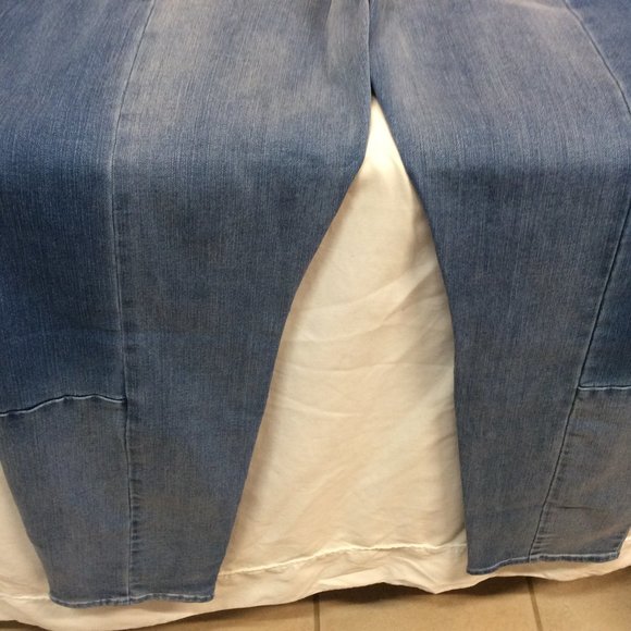 Martha Stewart Regular Seamed Panel 5-Pocket Ankle Jeans 22W - Picture 8 of 11